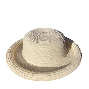 Stylish Cream Sun Hat